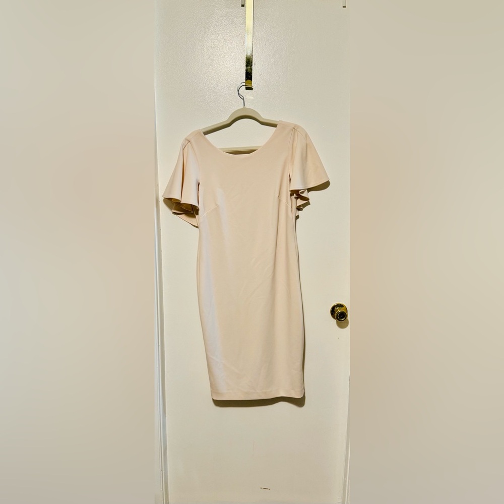 Calvin Klein light pink Long Sleeve Dress
